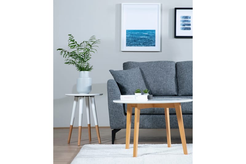 Bouchelle Hörnsoffa med Divan Höger - Grå - Möbler - Soffa - Hörnsoffa