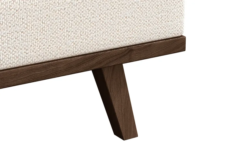 Copenhagen 4-sits Vänstervänd L-formad Schäslongsoffa i Tyg - Beige - Möbler - Soffa - Divansoffor & schäslongsoffa