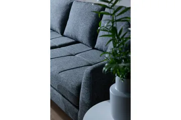 Destinye Hörnsoffa med Divan Vänster - Grå - Möbler - Soffa - Hörnsoffa