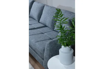 Destinye Hörnsoffa med Divan Vänster - Grå - Möbler - Soffa - Hörnsoffa