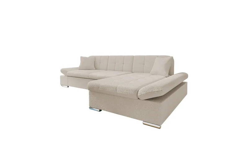 Djerra Soffa med Divan 3-sits, Beige