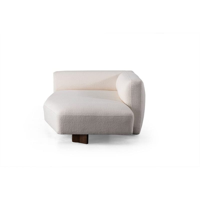 Elvaris 4-sits Soffa med Divan - Vit - Möbler - Soffa - Divansoffor & schäslongsoffa