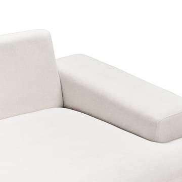 Hörnsoffa Mariferd - Beige, svart, mörkt trä/Högervänd - Möbler - Soffa - Divansoffor & schäslongsoffa