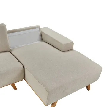 Hörnsoffa Nora - Beige - Möbler - Soffa - Divansoffor & schäslongsoffa