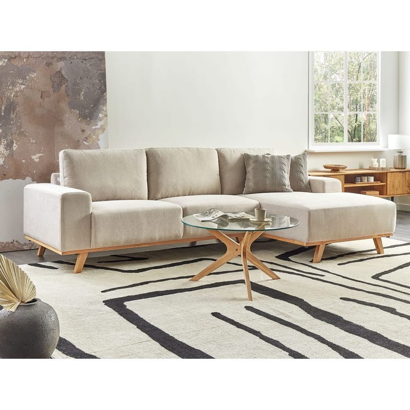 Hörnsoffa Nora - Beige - Möbler - Soffa - Divansoffor & schäslongsoffa