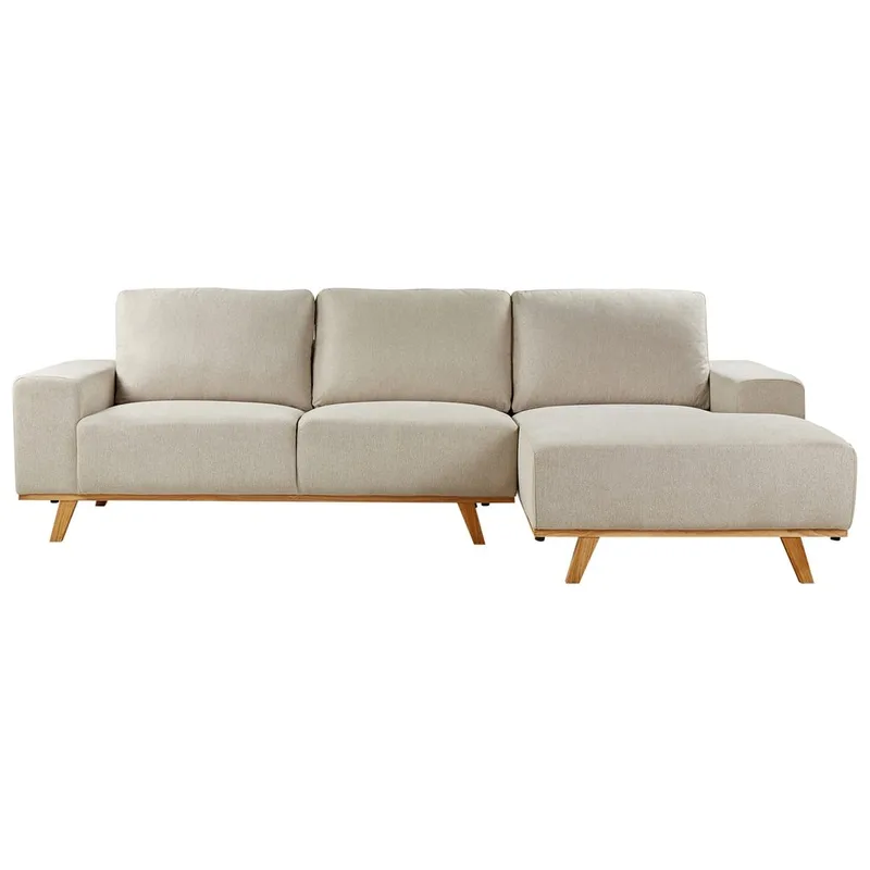 Hörnsoffa Nora, Beige