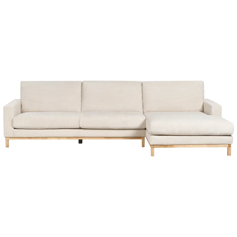 Hörnsoffa Siggard - Ljusbeige - Möbler - Soffa - Divansoffor & schäslongsoffa