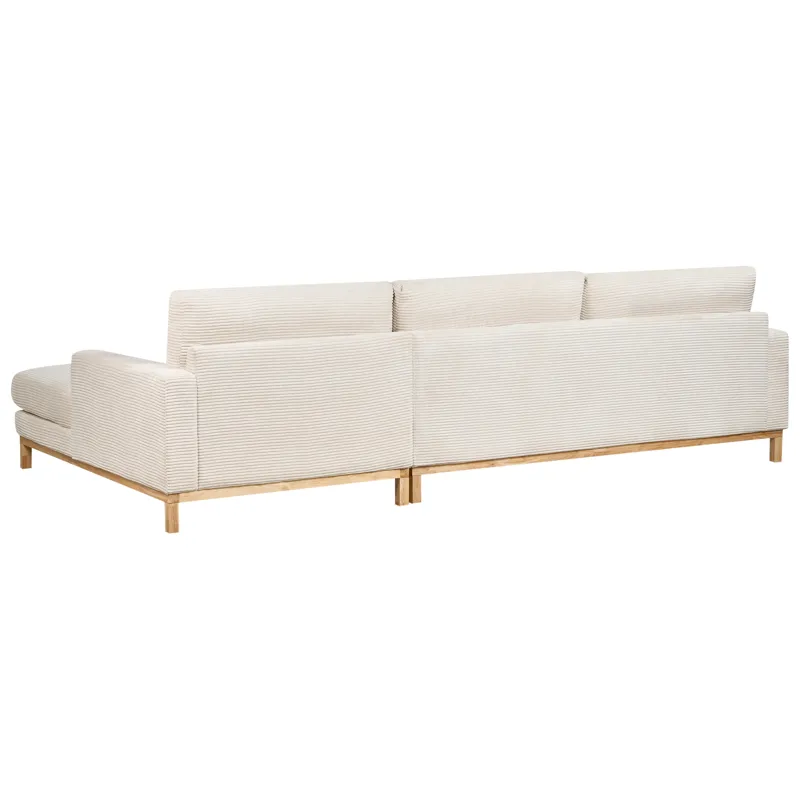 Hörnsoffa Siggard - Ljusbeige - Möbler - Soffa - Divansoffor & schäslongsoffa