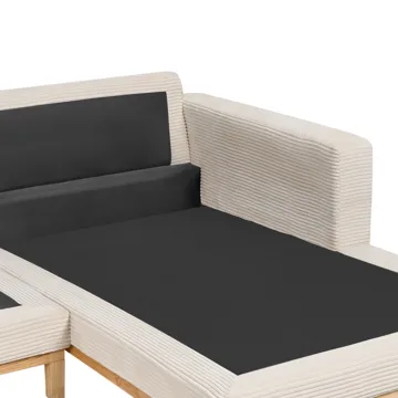 Hörnsoffa Siggard - Ljusbeige - Möbler - Soffa - Divansoffor & schäslongsoffa