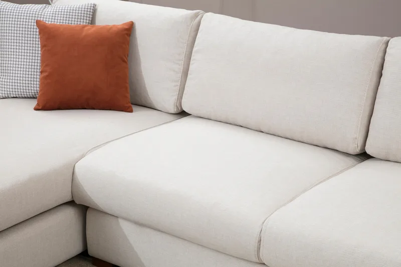 Huelva Divansoffa - Beige - Möbler - Soffa - Divansoffor & schäslongsoffa