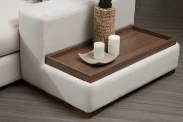 Huelva Divansoffa - Beige - Möbler - Soffa - Hörnsoffa - Hörnsoffa med divan