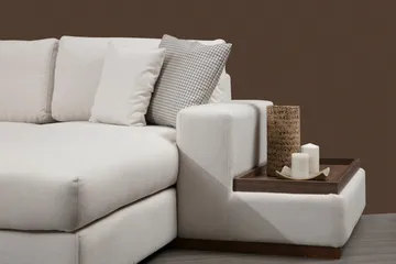 Huelva Divansoffa - Beige - Möbler - Soffa - Hörnsoffa - Hörnsoffa med divan