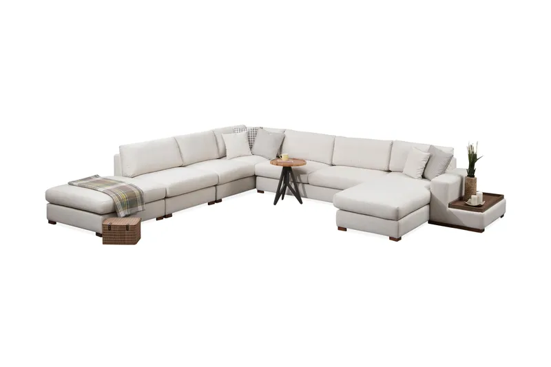 Huelva Divansoffa, Beige