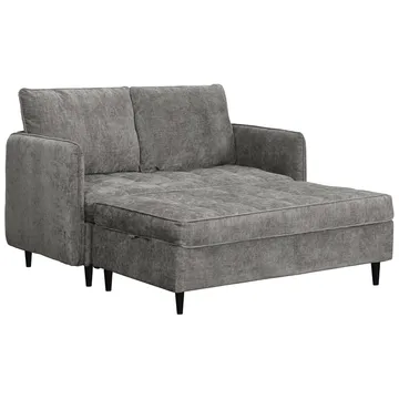 Lindhus Soffa med Divan 3-sits - Grå - Möbler - Soffa - Divansoffor & schäslongsoffa
