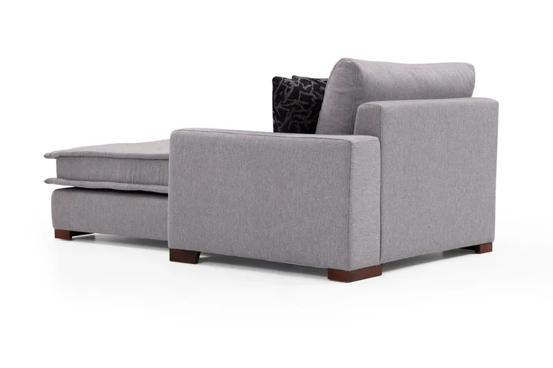 Mamerto Soffa m. Divan 4-sits - Ljusgrå - Möbler - Soffa - Hörnsoffa - Hörnsoffa med divan