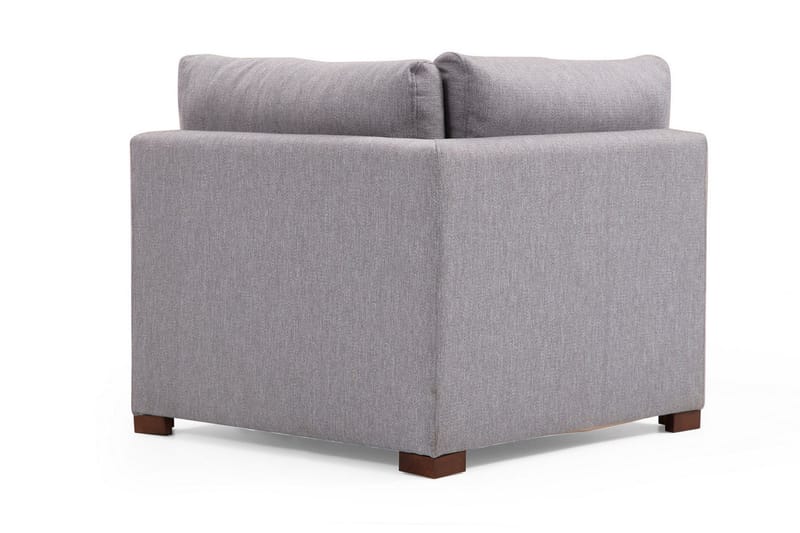 Mamerto Soffa m. Divan 4-sits - Ljusgrå - Möbler - Soffa - Hörnsoffa - Hörnsoffa med divan