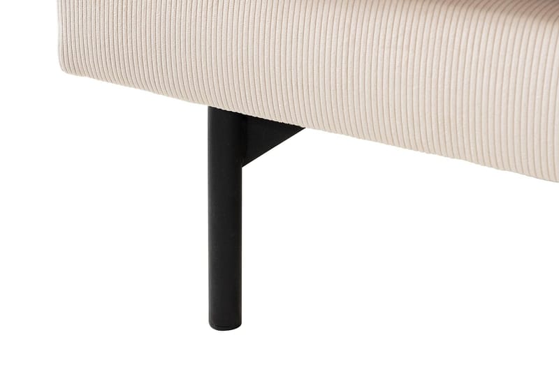 Menard 4-sits Högervänd L-formad Djup Schäslongsoffa i Manchester - Beige - Möbler - Soffa - Divansoffor & schäslongsoffa