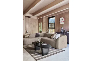 Mooli Soffa med Schäslong 3-sits - Naturmelange - Möbler - Soffa - Divansoffor & schäslongsoffa