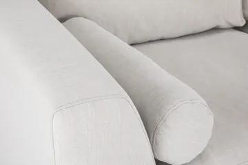 Ocean Lyx 4-sits Högervänd L-formad Schäslongsoffa i Tyg - Ljusgrå - Möbler - Soffa - Divansoffor & schäslongsoffa