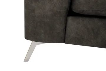 Ocean Lyx 4-sits Soffa med Schäslong Höger - Brun - Möbler - Soffa - Divansoffor & schäslongsoffa