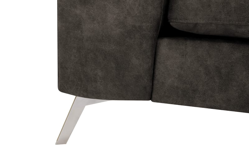 Ocean Lyx 4-sits Soffa med Schäslong Höger - Brun - Möbler - Soffa - Divansoffor & schäslongsoffa