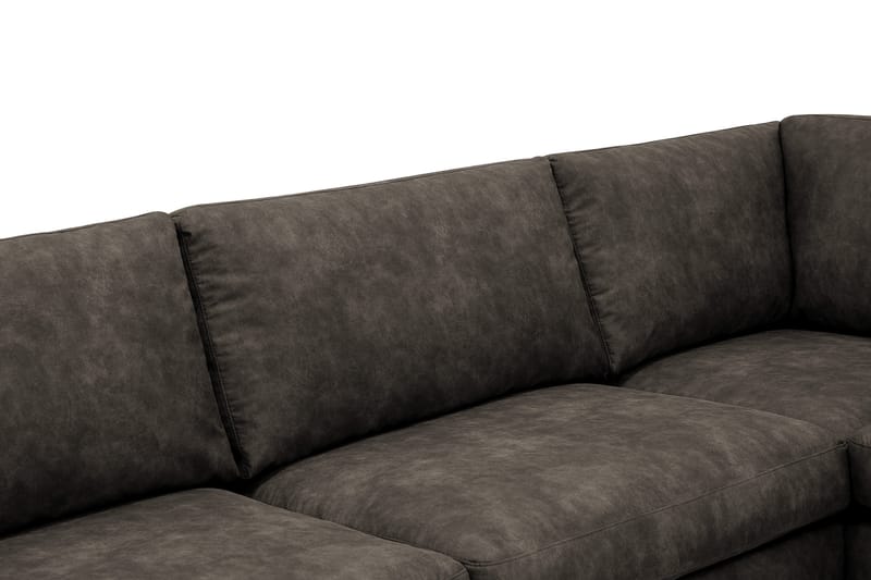 Ocean Lyx 4-sits Soffa med Schäslong Höger - Brun - Möbler - Soffa - Divansoffor & schäslongsoffa
