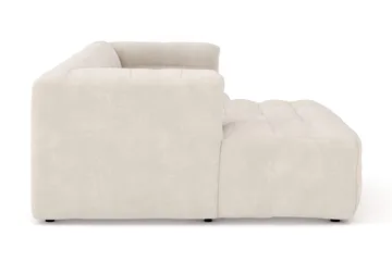 Puffy 3-sits bubblig soffa med divan vänster - Beige - Möbler - Soffa - Divansoffor & schäslongsoffa