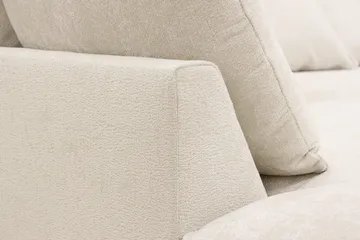 Rossita Lyx 4-sits Vänstervänd L-formad Extra Djup Schäslongsoffa i Chenille - Beige Chenille - Möbler - Soffa - Divansoffor & schäslongsoffa