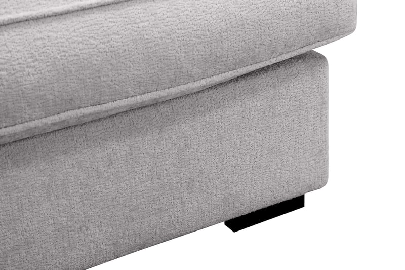Rossita Lyx 4-sits Vänstervänd L-formad Extra Djup Schäslongsoffa i Chenille - Grå Chenille - Möbler - Soffa - Divansoffor & schäslongsoffa