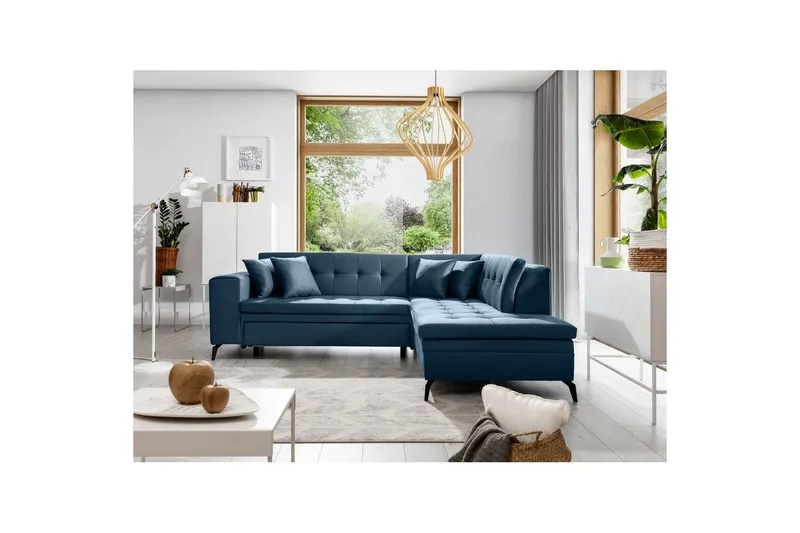Sektion Eltap Lanvin 260x210x93 cm, Savoi 40, Blå, Höger