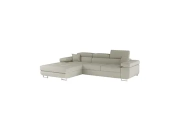 Sektionssoffa Eltap Armando 289x85x203 cm - Jarell 18, Ljusbeige, Vänster - Möbler - Soffa - Bäddsoffa - Bäddsoffa divan