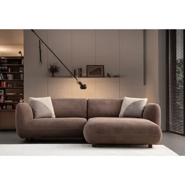 Talrosen 3-sits Soffa med Divan - Brun - Möbler - Soffa - Divansoffor & schäslongsoffa
