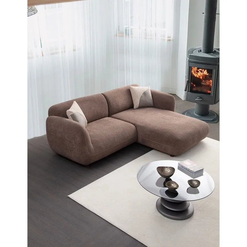 Talrosen 3-sits Soffa med Divan - Brun - Möbler - Soffa - Divansoffor & schäslongsoffa