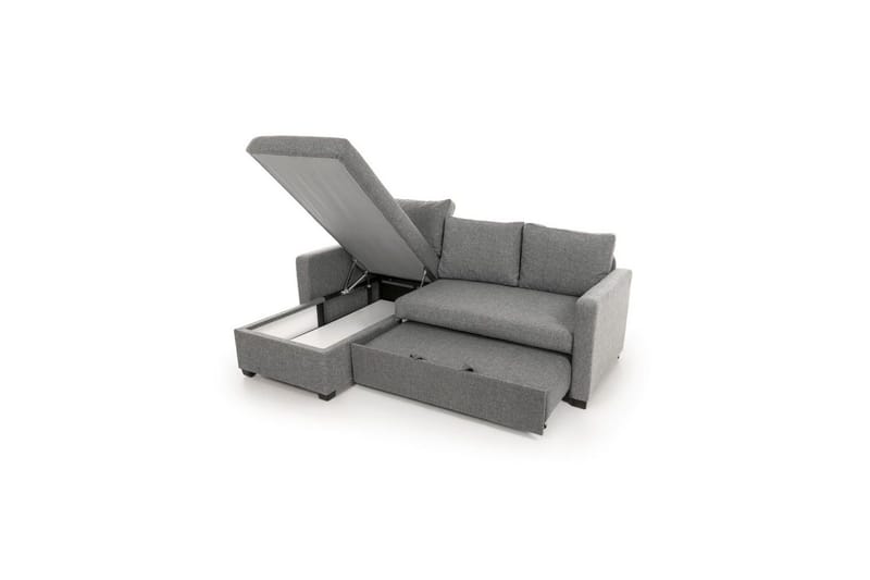 Tareen Soffa med Divan 3-sits - Ljusgrå - Möbler - Soffa - Bäddsoffa - Bäddsoffa divan