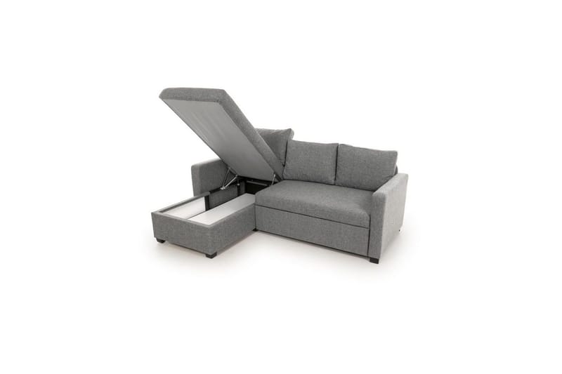 Tareen Soffa med Divan 3-sits - Ljusgrå - Möbler - Soffa - Bäddsoffa - Bäddsoffa divan