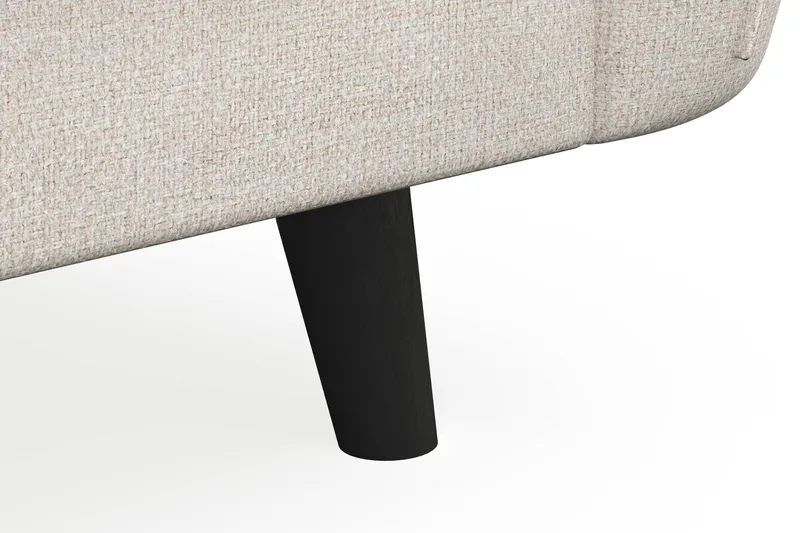 Trend Lyx 3-sits Högervänd L-formad Divansoffa i Tyg - Beige - Möbler - Soffa - Divansoffor & schäslongsoffa