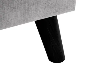 Trend Lyx 3-sits Högervänd L-formad Divansoffa i Tyg - Ljusgrå - Möbler - Soffa - Divansoffor & schäslongsoffa