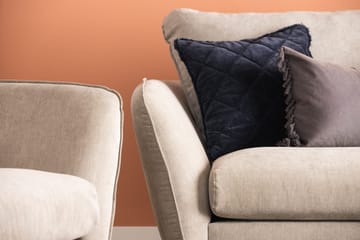Trend Lyx 3-sits Vänstervänd L-formad Divansoffa i Tyg - Beige - Möbler - Soffa - Divansoffor & schäslongsoffa