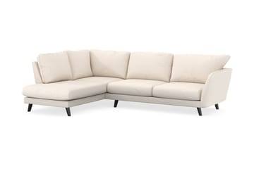 Trend Lyx 4-sits Vänstervänd L-formad Schäslongsoffa i Manchester - Beige - Möbler - Soffa - Divansoffor & schäslongsoffa