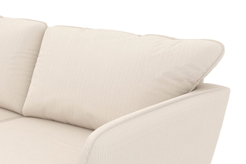 Trend Lyx 4-sits Vänstervänd L-formad Schäslongsoffa i Manchester - Beige - Möbler - Soffa - Divansoffor & schäslongsoffa