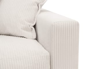 Valencia Extra Djup 4-sits Soffa med Schäslong Vänster - Offwhite - Möbler - Soffa - Divansoffor & schäslongsoffa