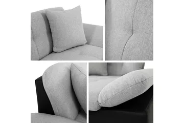 Vananda Soffa med Divan 3-sits - Beige - Möbler - Soffa - Bäddsoffa - Bäddsoffa divan