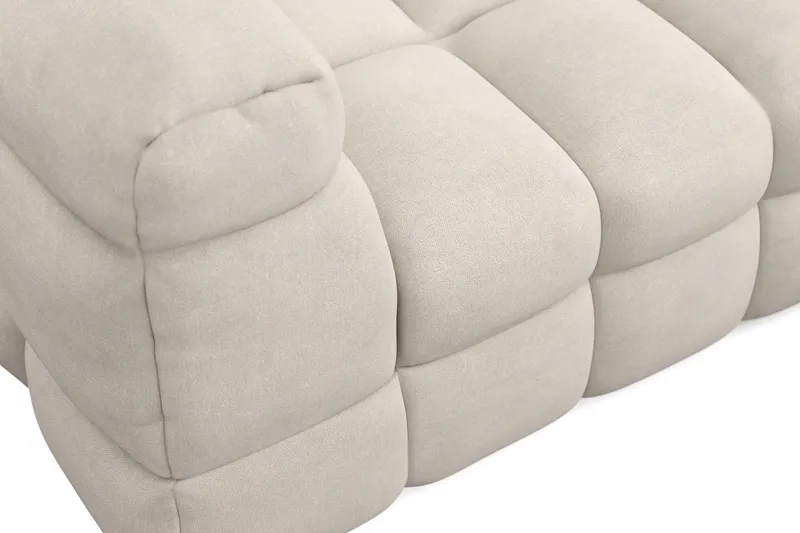 Elise 3-sits Bubblig Soffa - Beige - Möbler - Soffa - 3 sits soffa
