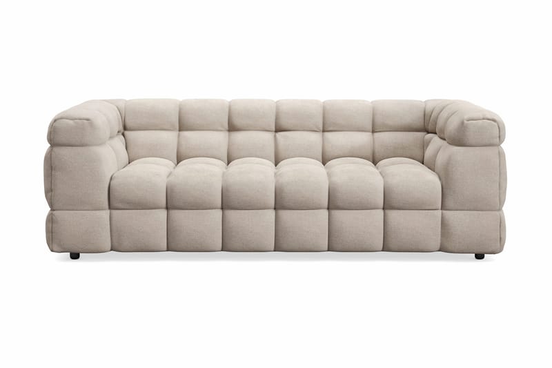 Elise Bubblig Soffgrupp 3-sits Soffa + Fåtölj - Beige - Möbler - Soffa - Soffgrupp
