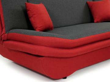 Figurelle 3-sits Bäddsoffa - svart - Möbler - Soffa - Bäddsoffa