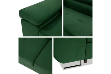 Gabina Soffa med Schäslong 3-sits - Orange - Möbler - Soffa - Bäddsoffa