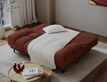 Guavio 2-sits Bubblig Bäddsoffa med förvaring - Jaffray 30 - Möbler - Soffa - Bäddsoffa