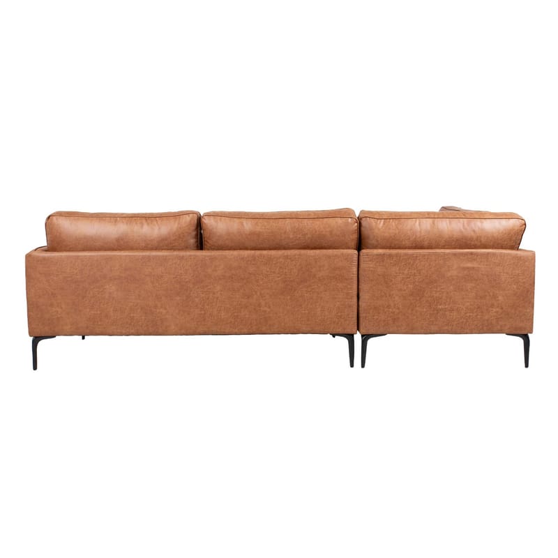 Hörnsoffa Sofia Brun Vänsterhörn - brun - Möbler - Soffa - Hörnsoffa