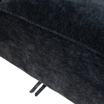 Hörnsoffa/ottoman Denvi - mörkblå - Möbler - Soffa - Hörnsoffa