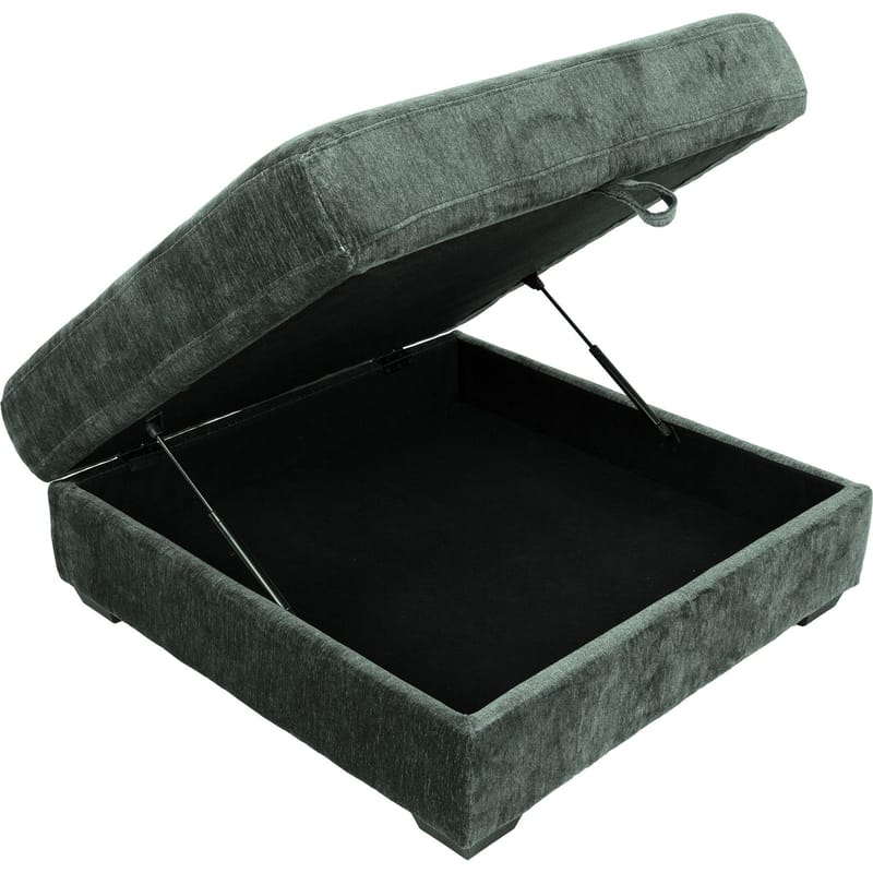 Hörnsoffa/ottoman Denvi - mintgrön - Möbler - Soffa - Hörnsoffa